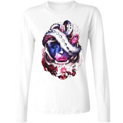 Ladies Relaxed Fit Basic Long Sleeve Tee