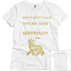40th Birthday shirt