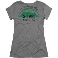 Ladies Slim Fit Super Soft Triblend Tee
