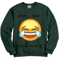 Unisex Film and Foil Crewneck Sweatshirt