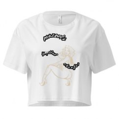 Ladies Festival Cali Crop Top Tee