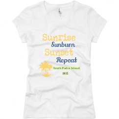 Ladies Slim Fit Basic Promo Jersey Tee