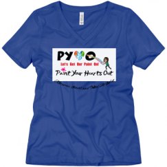 Ladies Relaxed Fit V-Neck Tee