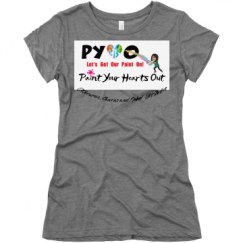 Ladies Slim Fit Super Soft Triblend Tee