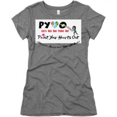 Ladies Slim Fit Super Soft Triblend Tee