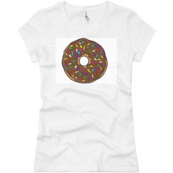 Ladies Slim Fit Basic Promo Jersey Tee