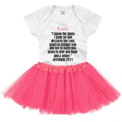 Infant Onesie with Tutu