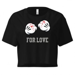 Ladies Festival Cali Crop Top Tee