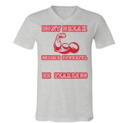 Unisex V-Neck Jersey Tee