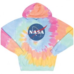 Unisex Tie-Dye Fleece Hoodie
