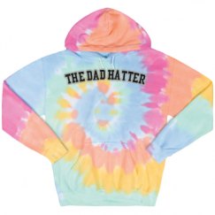 Unisex Tie-Dye Fleece Hoodie