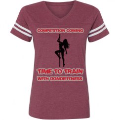Ladies Relaxed Fit Vintage Sports Tee