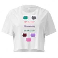 Ladies Festival Cali Crop Top Tee