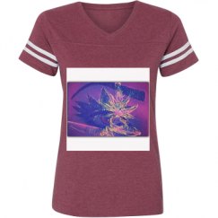 Ladies Relaxed Fit Vintage Sports Tee