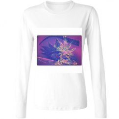 Ladies Relaxed Fit Basic Long Sleeve Tee