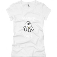 Ladies Slim Fit Basic Promo Jersey Tee