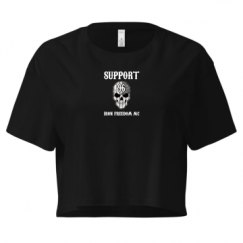 Ladies Festival Cali Crop Top Tee