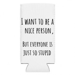 Slim 12 oz Can Cooler