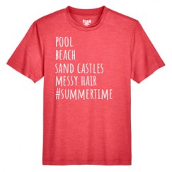Youth Heather Performance Tee
