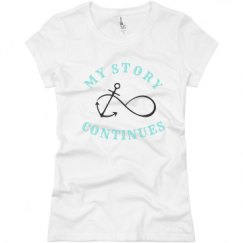 Ladies Slim Fit Basic Promo Jersey Tee
