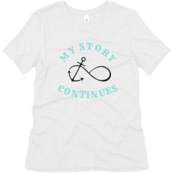 Ladies Relaxed Fit Super Soft Triblend Tee