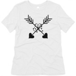 Ladies Relaxed Fit Super Soft Triblend Tee