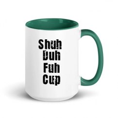 15oz Ceramic Mug with Color Inside