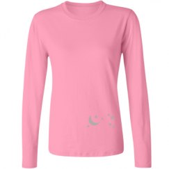 Ladies Relaxed Fit Basic Long Sleeve Tee