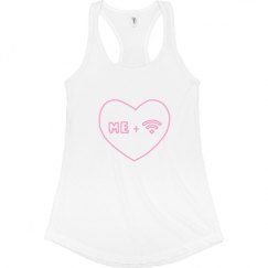 Ladies Slim Fit Racerback Tank Top