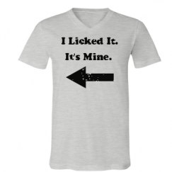 Unisex V-Neck Jersey Tee