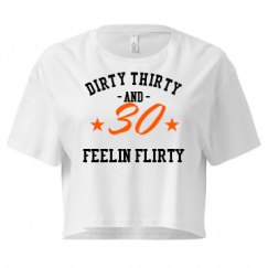 Ladies Festival Cali Crop Top Tee