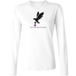 Ladies Relaxed Fit Basic Long Sleeve Tee