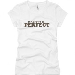 Ladies Slim Fit Basic Promo Jersey Tee