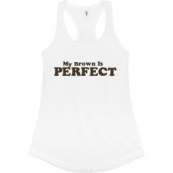 Ladies Slim Fit Racerback Tank Top