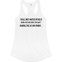 Ladies Slim Fit Racerback Tank Top