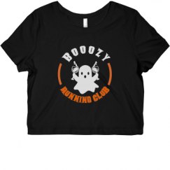 Ladies Slim Fit Crop Top Tee