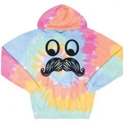 Unisex Tie-Dye Fleece Hoodie