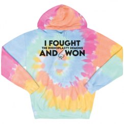 Unisex Tie-Dye Fleece Hoodie