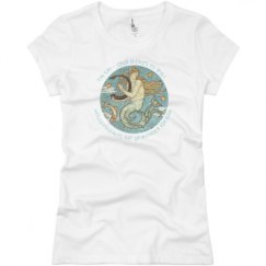 Ladies Slim Fit Basic Promo Jersey Tee