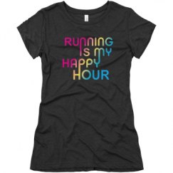 Ladies Slim Fit Super Soft Triblend Tee