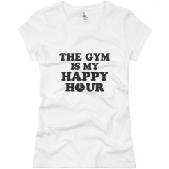 Ladies Slim Fit Basic Promo Jersey Tee