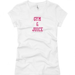Ladies Slim Fit Basic Promo Jersey Tee