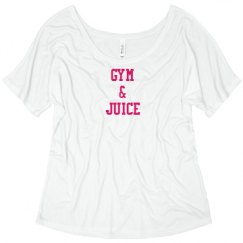 Ladies Flowy Slouchy Tee