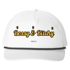 Snapback Five-Panel Rope Hat