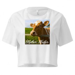 Ladies Festival Cali Crop Top Tee