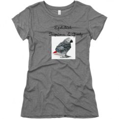 Ladies Slim Fit Super Soft Triblend Tee