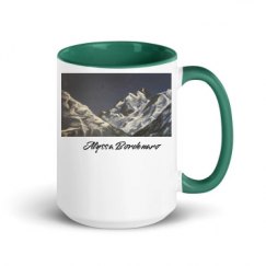 15oz Ceramic Mug with Color Inside