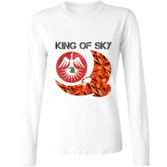 Ladies Relaxed Fit Basic Long Sleeve Tee