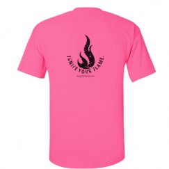 Unisex Ultra Cotton Safety Neon Crewneck Tee