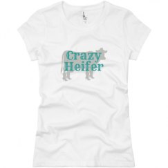 Ladies Slim Fit Basic Promo Jersey Tee